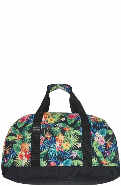 Printed Duffle Bag-PP2520/BK